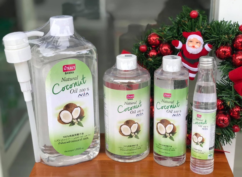 Natulal Coconat Oil 100% Banna