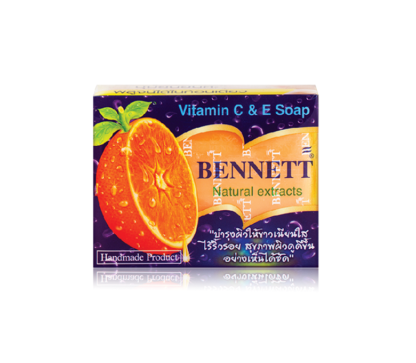 BENNETT (Vitamin C & E Soap) Natural Extracts