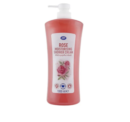 Boots Rose Moisturing Shower Cream 1000ml