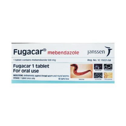 Antiparasitic drug Fugacar against all types of parasites