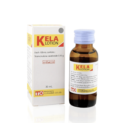 Lotion for the treatment of skin allergies, psoriasis, dermatitis Kela Lotion