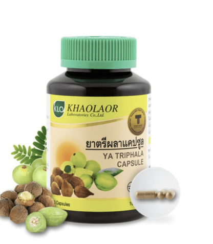 Khaolaor Triphala Capsule 100 Capsule/Bottle