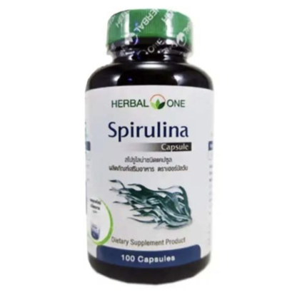 Spirulina Capsule Herbal One 100 capsules