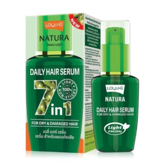 Natura Daily Hair Serum 7 in 1 for Dry and Damaged Hair Lolane 50ml
